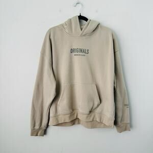 Originals Brooklyn Cloth Brown Hooded Sweatshirt Mens Size M